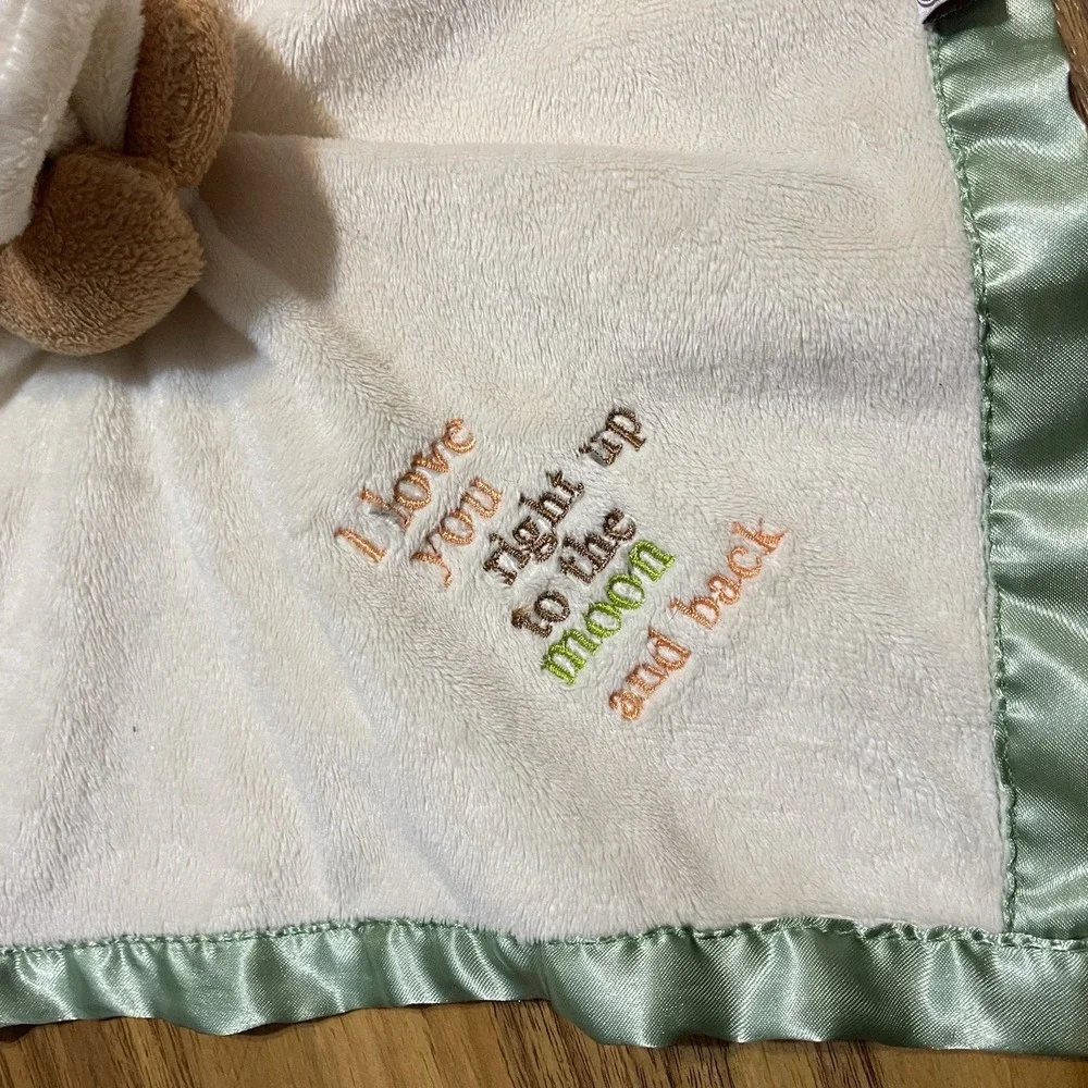 Guess How Much I Love You to the Moon & Back Rabbit Baby Security‎ Blanket Lovey